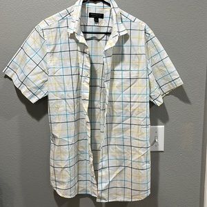 Mens Banana Republic Button Up Short Sleeve